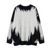 Unisex Oversized Cozy Knit Sweater With Faux Mink Texture Streetwear Style Winter Warm Pullover Youth