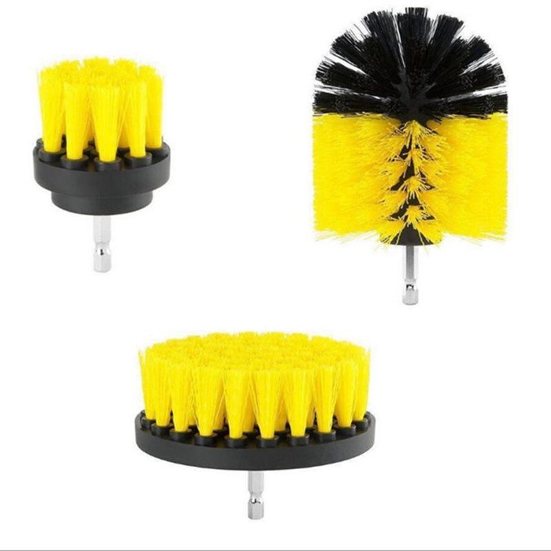 Electric Drill Brush Kit Cordless Power Scrubber Multi Surface Deep Clean Adjustable for Bathroom Furniture Shower Cleaning Tool