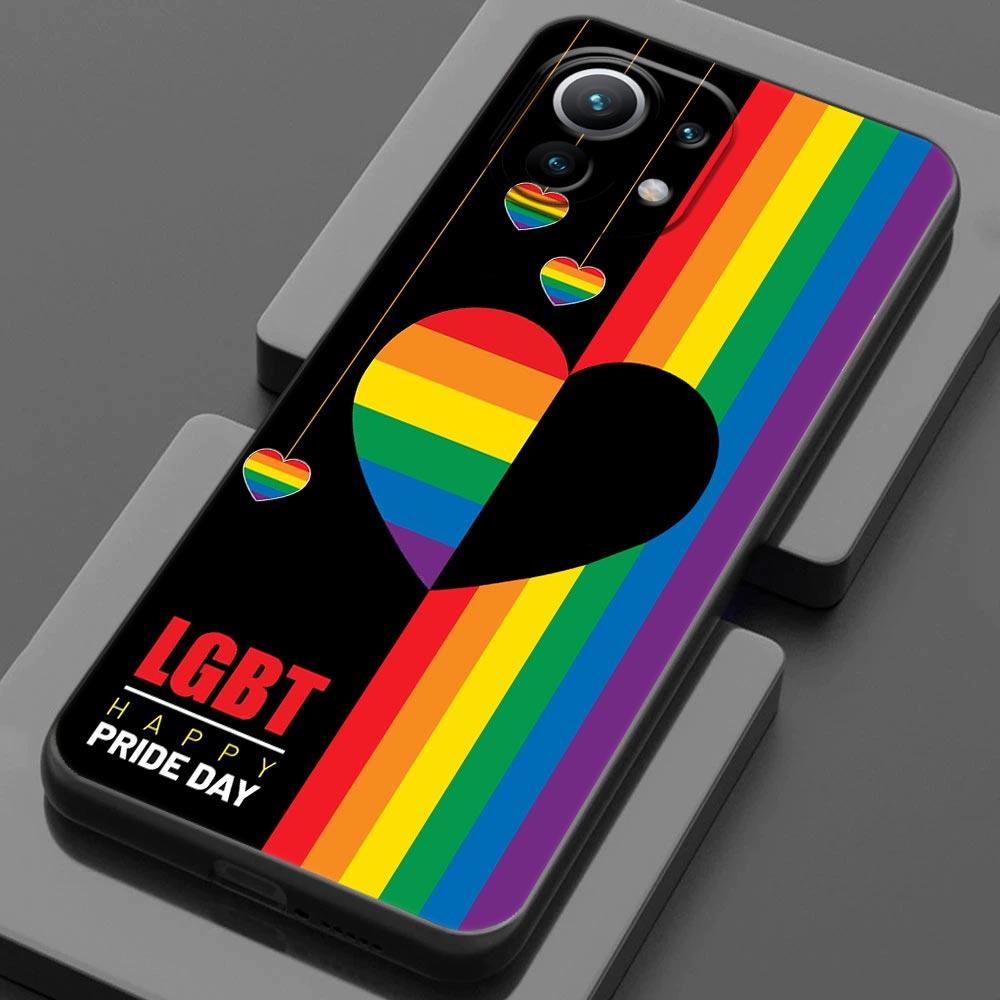 Gay Pride Flag Lesbians LGBT Rainbow For Xiaomi 15T Pro Phone Case For Mi 14T 11T 12T 13T 15 POCO M6 X6 F5 F6 F7 M7 X7 Pro Cover