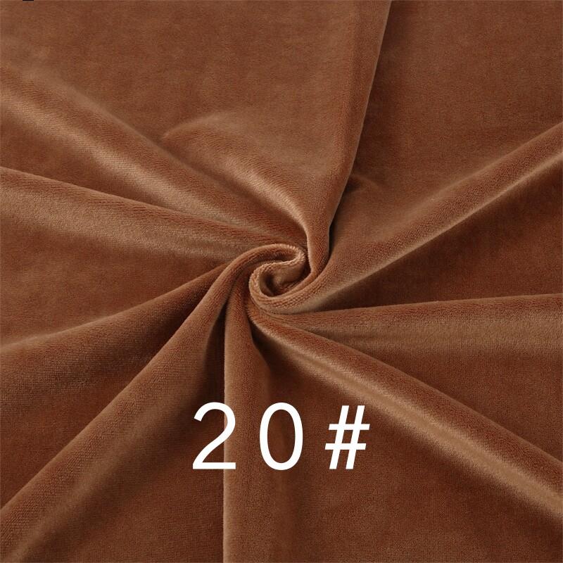 New 50x50cm Doll Skin Fabric Factory Special Skin Color Fabric Crystal Super Soft Short Plush Fabric 20 Color DIY Handmade Cloth