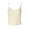 European And American Style Women'S Clothing Summer New Products Spice Girl Style Solid Color V-Neck Inner With Bottom Sling Small Vest