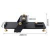 Aluminum Alloy Fixed-Angle Sharpener with Non-Slip Base for Chisels - Achieve Mirror Finish with Ultra-Fine Whetstone.