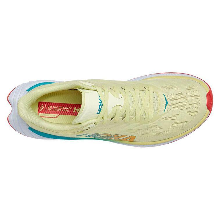 HOKA Carbon X 2 Luminary Green Hot Coral Herren Sneaker 1113526-LGHC