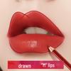 Magic Beauty Matte Lip Liner Pen: One-Stroke Definition, 3D Shape, Long-Lasting, High Pigmentation for Beginners