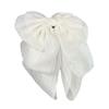2025 New Korean Big Size Bow Hair Clip Claw Clamp Women High Ponytail Girls Accessories Headwea N1N3