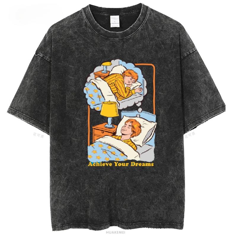 Hororová komiksová série Už jsme tam? Cestovní hry pro děti Potisk Trička Vintage Bavlněná trička Dárkové oblečení