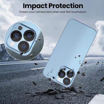 Lens Tempered Glass 3D Glass Highly Clear Anti-scratch Shockproof Impact Resistant Ultra-thin Phone Camera Lens Protective Film for iPhone 14 13 12