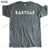 Mens Loose Tops Summer Cotton Black Funny Tshirt Bastille New Arrived Man Casual T Shirt Cotton Bigger Size Drop Shipping