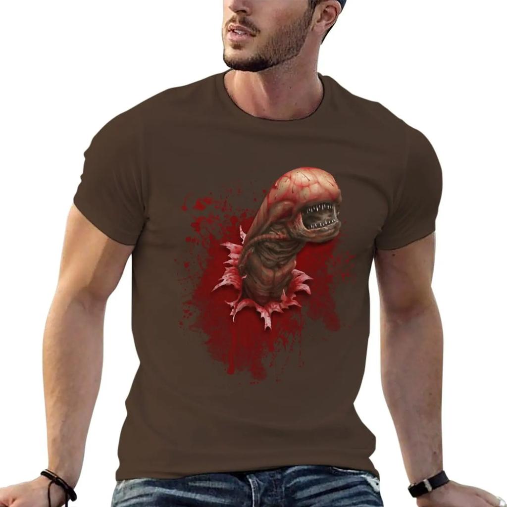 Neuer Chestburster - ALIEN T-Shirt individuelle T-Shirts designen Sie Ihr eigenes T-Shirt für einen Jungen niedliche Oberteile Herren schlichte T-Shirts