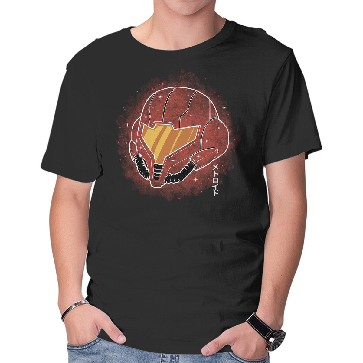 Unisex Crew Neck T-Shirt Galactic Huntress Galaxy Graphic Short Sleeve Casual Tee XXL