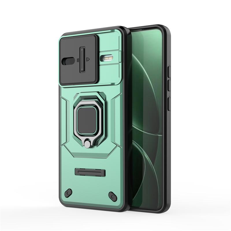 Shockproof Case For Xiaomi Poco F7 Pro Case For Poco F7 Pro F7 Ultra Ring Holder Magnetic Cover For Poco F7 Pro Push Window Case