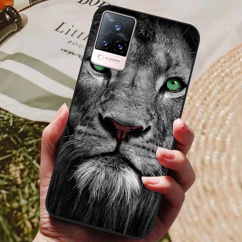 For Vivo V21 5G Case V 21 Silicon Back Cover Phone Case for Vivo V2050 VivoV21 5G Cases Soft Bumper Coque for Vivo V21 5G Fundas