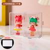 1/2/4/6/12pcs stackable acrylic display boxes suitable for blind boxes, figurines, transparent dust-proof storage