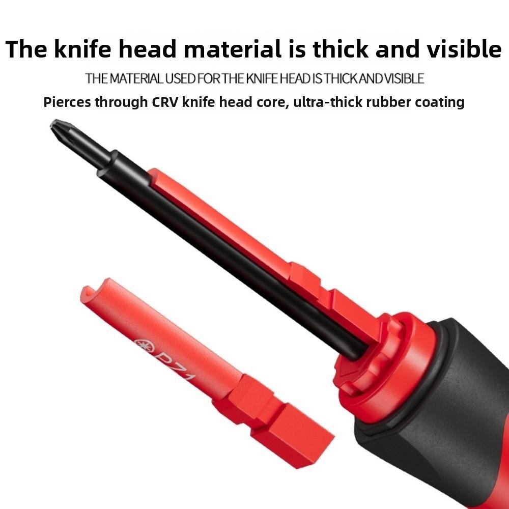 10pcs 18in1 Double-ended Screwdriver Non-Slip Handle Screwdriver Kit Screwdriver Set  Repair Tools