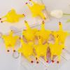 Cartoon Squeezing Egg-Laying Hen Keychain - Fun Stress Relief and Prank Toy