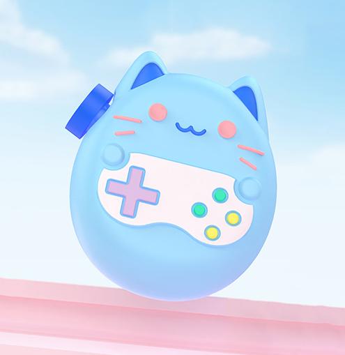 Games Console Soft Cover for Tamagotchi Paradise Liquid Silicone Cute Protective Cover Carrying Case Pet Games Accessories