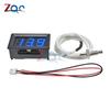 XH-B310 Digital Tube LED Display Thermometer 12V Temperature Meter K-type M6 Thermocouple Tester -30-800℃ Thermistor Senor Probe