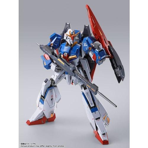 TAMASHII NATIONS METAL BUILD Mobile Suit Z Gundam Zeta Gundam, Approximately 190mm, PVC, ABS, and Die-cast Painted Action Figure