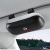 For Nissan AHA1Car Sun Visor Glasses Clip Box Flocked Inner Scratch-resistant Glasses Protection Box For Nissan Nismo X-Trail Qashqai Valve Cap