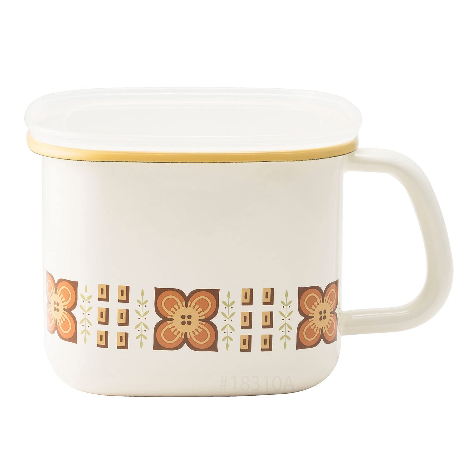 

Эмалированная кастрюля Fuji Horo Memories Gold Nuts квадратная для мисо, идеально подходит для коммерчески доступных упаковок мисо весом 750 г