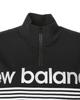 [New Balance] Golf Women's High Neck Knit (14G Logo Double Jacquard) / 012-5270501 010_Black Size2