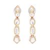 Gift Designer Long Traditional Kundan Earrings For Women