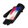 1 Pair Unisex Gloves Fleece Lined Touch Screen Windproof Solid Color Waterproof Cycling Fishing Skiing Gloves for Outdoor