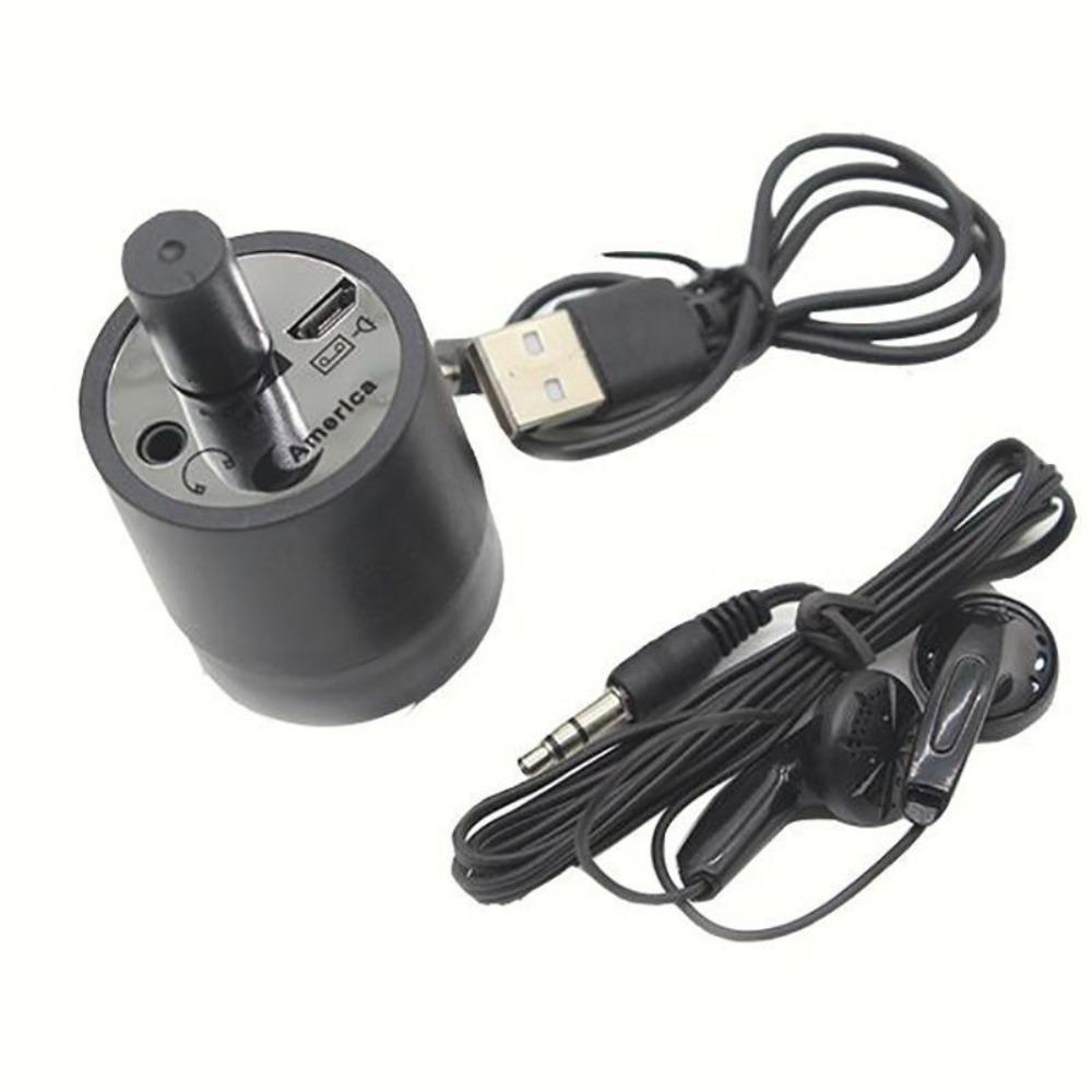 Multifunctional Sound Amplifier Sound Collector Leak Detection Device Water Leak Detection Regular style