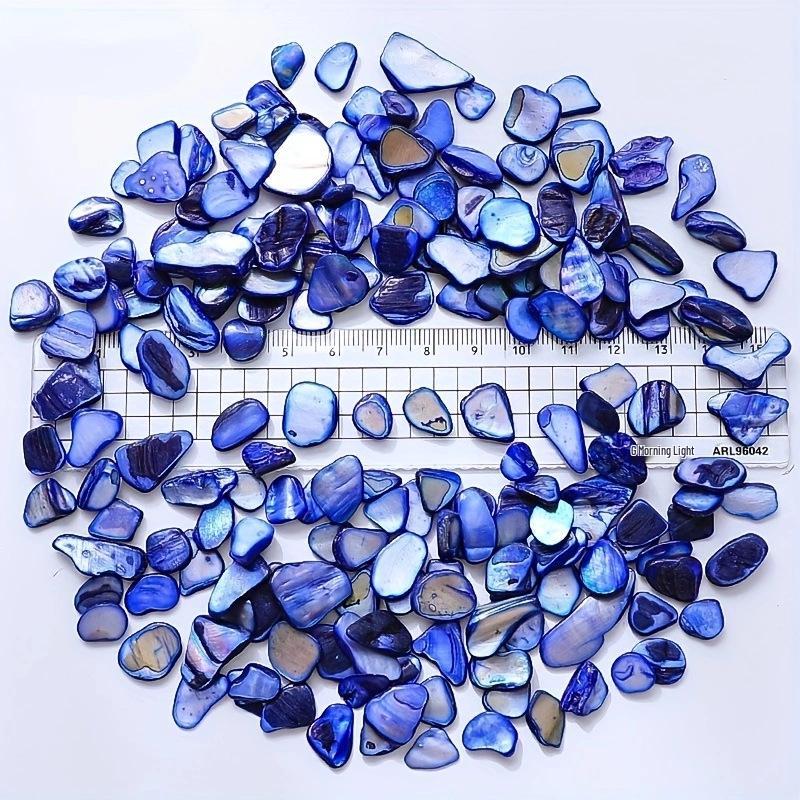 Piedras de Concha de Terrazzo Blanco y Negro de Nácar para Decoración de Acuario y Maceta