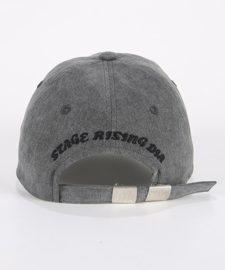 Seuteijial Volume Logo Washed Ball Cap [Pigment Grey]