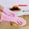 Camellia C78015 Waterproof Rubber Kitchen Gloves