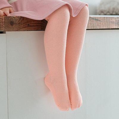 Baby Vår Höst Strumpbyxor Barnkläder Bomulls Varm Strumpbyxor Solid Candy Color Tight Baby Toddler Barn Flickor Strumpor 0-6Y