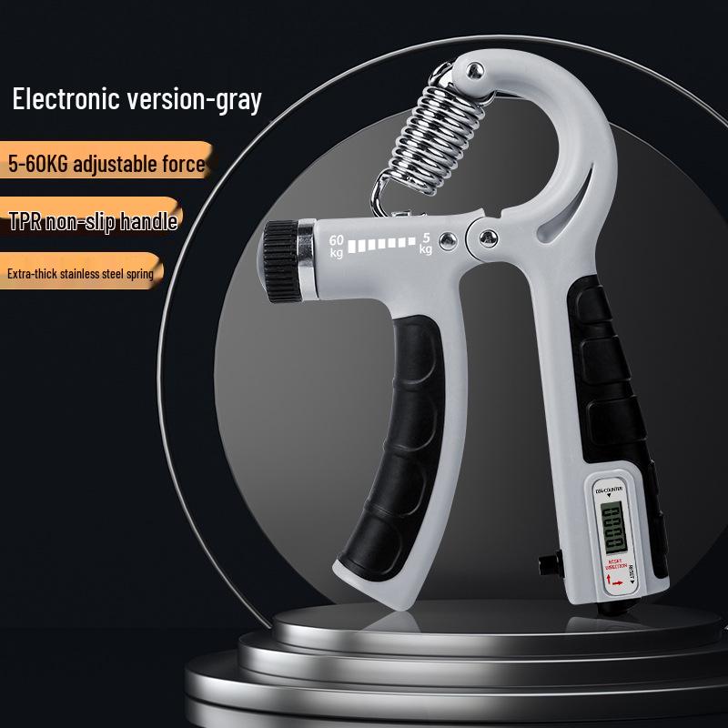 Men's Counting Hand Gripper for Arm Strength & Rehabilitation Fitness Training