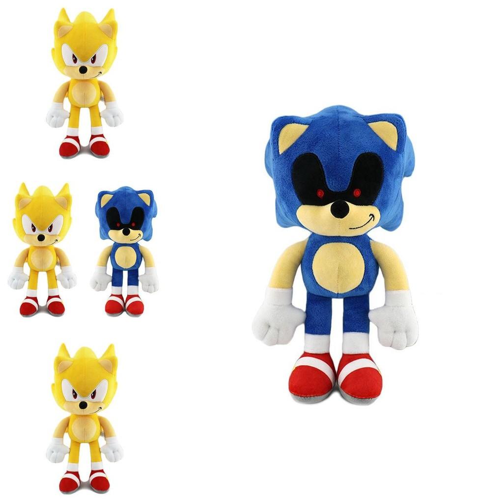 30cm Super Soft Sonic Shadow The Hedgehog Plush Dolls For Kids And Adults