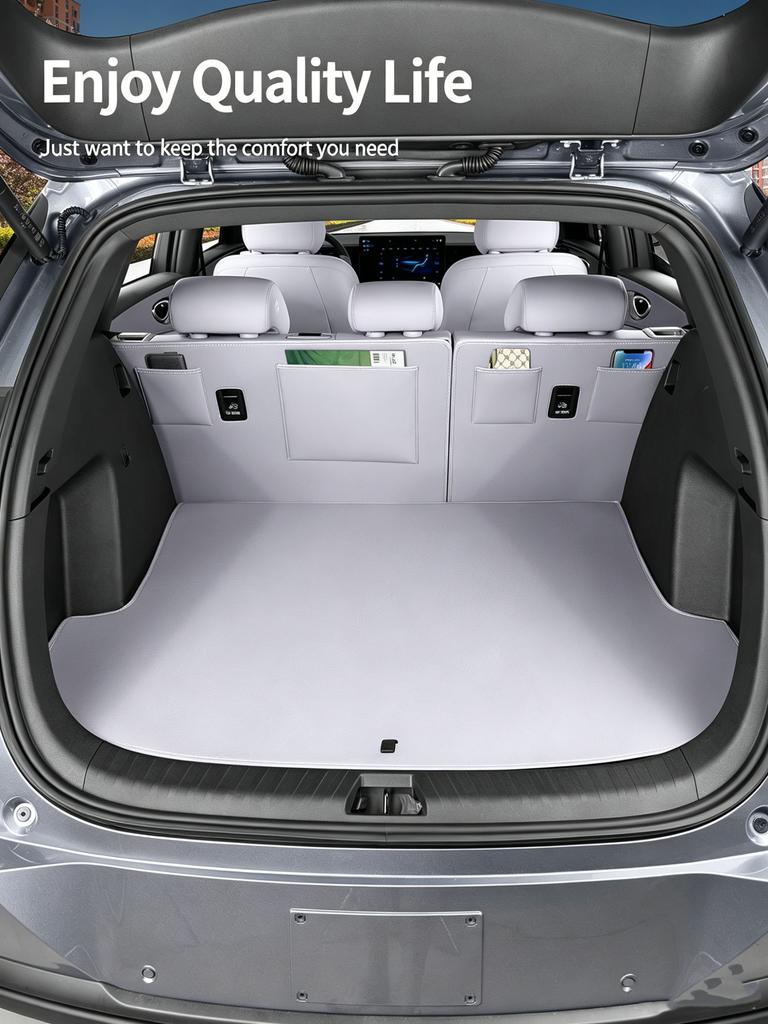 For BYD Sea Lion 06 Seal U DM-I/EV Trunk Pad Original Car Color Leather Trunk Pad Protective Mat Interior Supplies Accessories