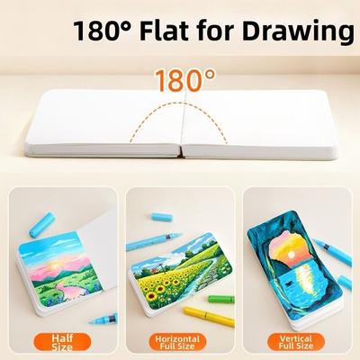 Professional Thickened Paper Marker Pad Premium Quality Durable Sketchbook Drawing Book Art Student Use