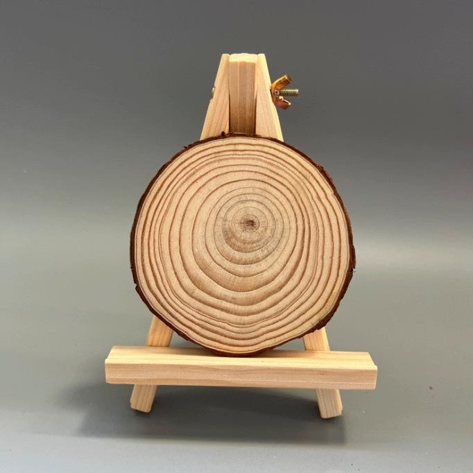 Children's Mini Folding Wooden Easel Tripod for Tabletop Art Display