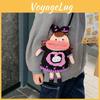Stylish And Breathable Knitted Crossbody Bag For Children In Fun Cartoon Theme