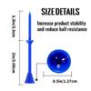 10Pcs Golfs Tees Driver Training Accessory Standard Golfs Tees Castles Golfs Tees Golfs Holder Base Golfs Support Tees