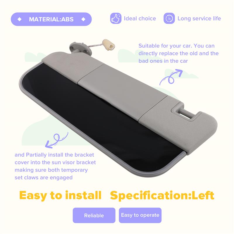 For Geely Monjaro Xingyue L Kx11 Geely Atlas Car Sun Visor Light Sunglasses Sunshade With Light Mirrors