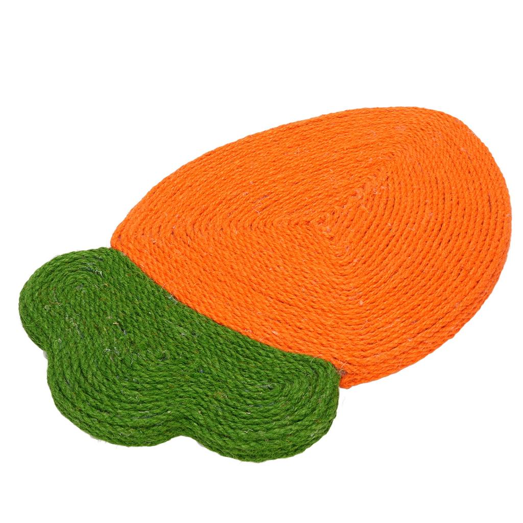 Cat Scratching Pad Jute Cute Look Space Saving Protect Furniture Suction Cup Cat Scratcher Mat for H