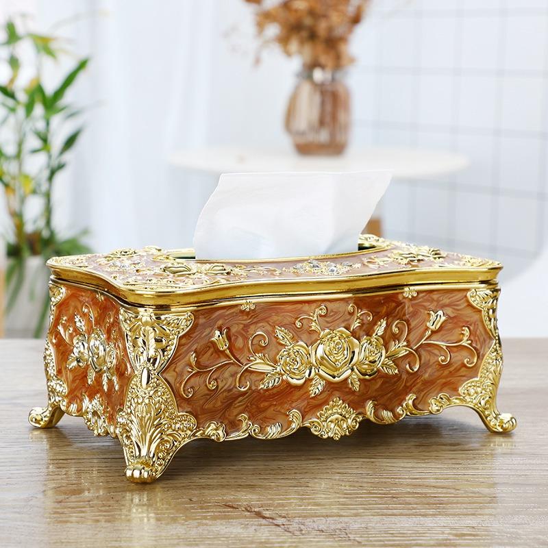 

Коробка для салфеток для отеля KTV, розовая бумажная коробка, пластиковый бытовой автомобиль с разнообразной бумажной коробкой