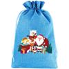 For Kids For Parties Holiday Present Bags Christmas Drawstring Bags Festive Gifting Assorted Colors Present Bags