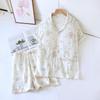 9i9 Maternity Nursing Cotton Gauze Pajama Set