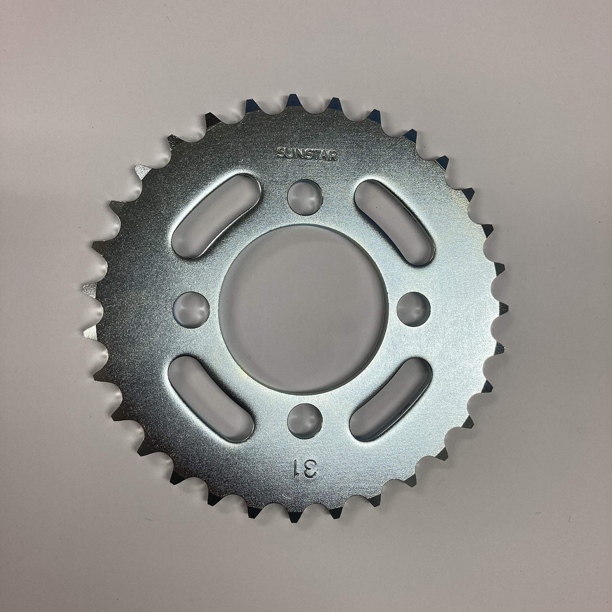 

SUNSTAR Rear Sprocket Steel KSR110 420-31T JK-003A-31
