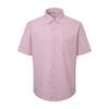 Regular Fit Linen Blend Sucker Check Short Sleeve Shirt Rpusg1239 Pk