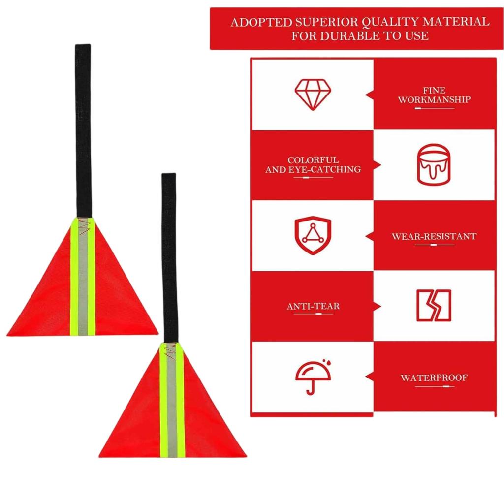 Safety Flags – High Visibility Accessories for Kayaks, Trucks, Hunting Bikes & Outdoor Safety