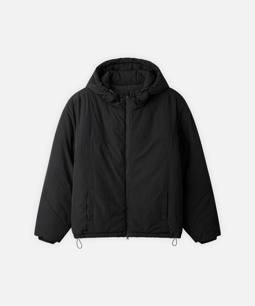 Draw Fit Light Thin Down Padded Jacket [Black]