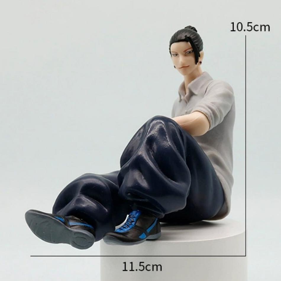 In Stock Jujutsu Kaisen 10cm Gojo Satoru Geto Suguru Action Figure PVC Kawaii Toys Dolls Anime Birthday Gift