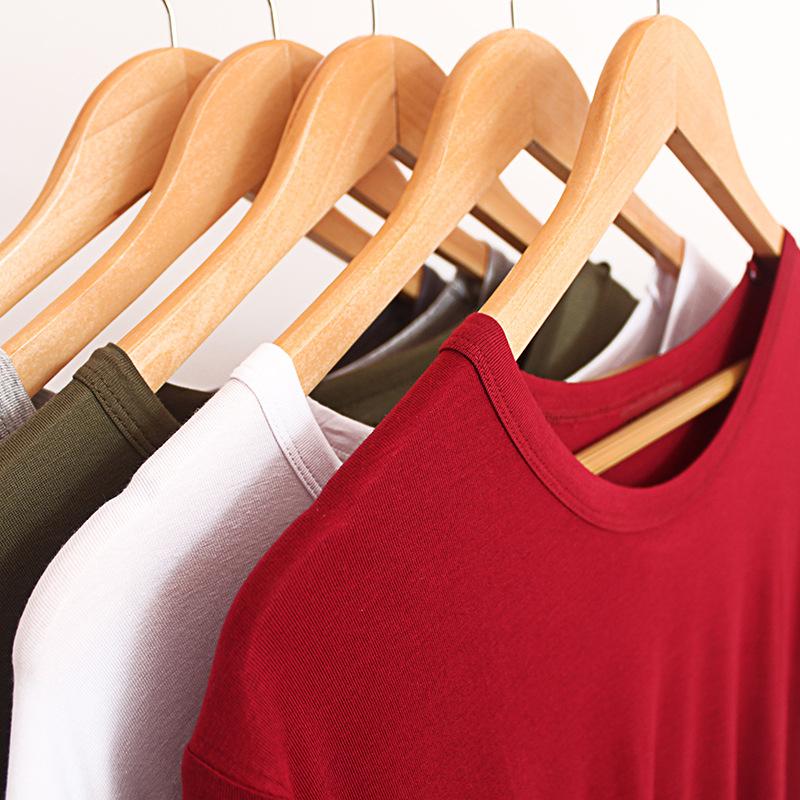 Mens Summer Stretchy T-Shirt Soft Breathable Short Sleeves Sleep T-shirts for Men Round Neck Casual Basic Tee Shirt Athletic Gym Workout Home T-shirts